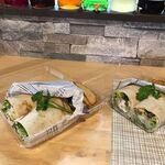 ビストロ セレニテ - 蕎麦粉のサラダクレープ　580円　テイクアウト価格