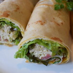 ビストロ セレニテ - 蕎麦粉のサラダクレープ　580円　テイクアウト価格