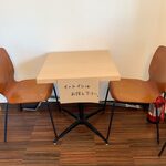 ローストポーク専門店マルコ - イートイン席　2020/4使用禁止