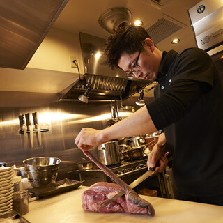 Sophisticated preparation ~ Each part of Kuroge Wagyu beef carefully selected from all over the country!
