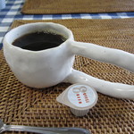 トナリ食堂 - 食後のコーヒーのカップがユニーク