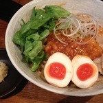 麺屋わっしょい - ﾋﾟﾘｶﾗ海老まぜ麺 （￥790）（３月裏メニュー）