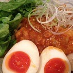 麺屋わっしょい - ﾋﾟﾘｶﾗ海老まぜ麺 （￥790）（３月裏メニュー）