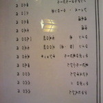 石橋うなぎ店 - メニュー