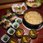 相撲茶や たかばやま - ちゃんこ鍋のコース料理