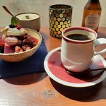 板東珈琲 - 珈琲ゼリーあんみつ・コーヒー