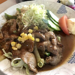 ちんしゃん - 生姜焼きアップ