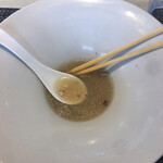 宍道湖しじみ中華蕎麦 琥珀 - 美味かった^ ^ & 飲み干しにくい器