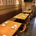 Shusai wagaku - テーブル席