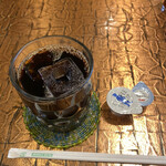 カフェ・ナポリ - セットのドリンク。+50円でアイスに