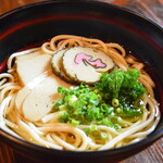 Goto udon with chin soup stock