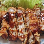 東園 - トンカツ断面