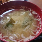 東園 - 味噌汁