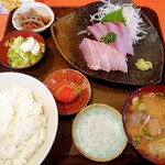 みやたや - 平政刺定食 (800円・税込)