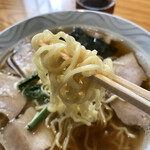 西郷亭 - 麺アップ