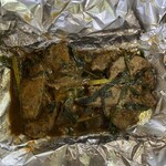 鉄なべ - レバニラは肉が沢山、ニラは少し。