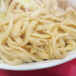 ラーメン二郎 - 麺