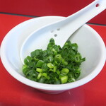 ラーメン二郎 - 青ネギ