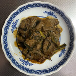 鉄なべ - レバニラ温めました。