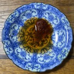 鉄なべ - タレと辣油