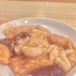 焼肉 三水苑 - 牛ホル盛り。ミノもレバーも腸系もある！