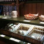 Delicatessen Kitzbuhel - 店内　ソーセージ、ハム