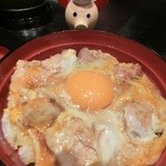 鶏味座 - 東京軍鶏の炭焼き親子丼 ￥1,280