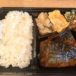 つちいし - 【テイクアウト】さば味噌弁当、スミマセン...、お値段失念...