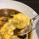 CoCo壱番屋 - オムカレー エビあさり アップ