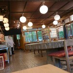 Jindaiji Soba Aokiya - 店舗内。