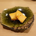 すし処 睦月 - 地物の平ら貝と明太子