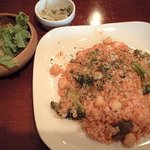 アームウッド コテージ - ランチ　貝柱とブロッコリーのチーズリゾット