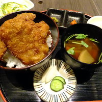 銀座方舟 大吟醸いろり店 - タレカツ丼