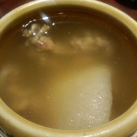 老香港酒家京都 - 衣笠たけとすっぽんの清ましスープ