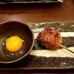 桃源郷 - 自家製手作り軟骨入りつくね玉子付き：350円+税