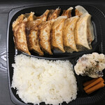 Nakano Sakaue Ootake Gyouza - 焼餃子W弁当（ご飯大盛り）