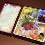 Sushi Dainingu - 【持帰】お刺身ごはん弁当