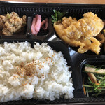 Anaguma Tei - 昼弁当　メインはフエフキダイ天ぷら