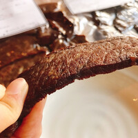 ル レストラン - 肉厚なので…白ごはんに巻いて贅沢にご飯のお供も良いですね。あっという間になくなりそうなので、大事に食べます‼️ ル レストラン - 肉厚なので…白ごはんに巻いて贅沢にご飯のお供も良いですね。あっという間になくなりそうなので、大事に食べます‼️