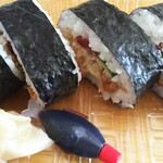 玄海鮨 - 半分は テイクアウト  つーかかぶり