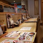 Katsutoku - 店内です。