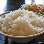 Oshokujidokoro Daikichi - 「鶏丁定食」のご飯