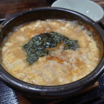 麺屋 らいこう - 〆のたまご雑炊