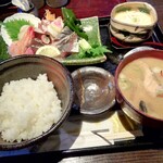 Takonotsubo - さしみ定食