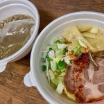 すごい煮干ラーメン凪 - 【テイクアウト】すごい煮干ラーメン・大盛（880円）