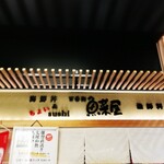 Sakanaya - 店舗入口看板