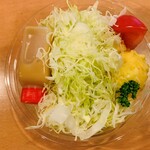 とんかつ ますいや - 付属のサラダ