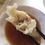 中川餃子店 - 餃子の餡。