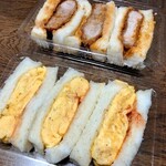 ぽこた - カツサンド＆玉子サンド