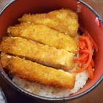 そば処 一庵 - ミニソースカツ丼(セット用)￥300(R1.7.1撮影)